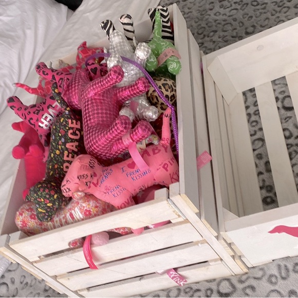 Personalize PINK crates n pups - Picture 2 of 3